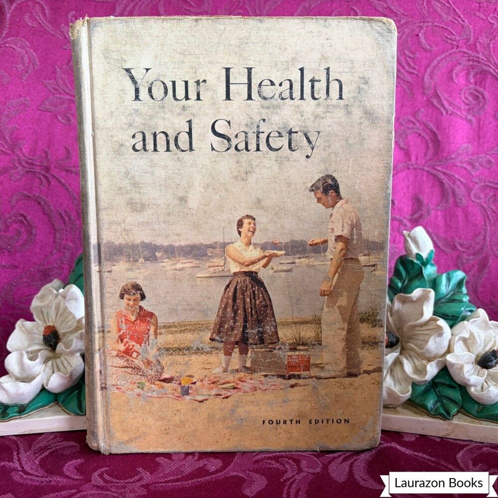 1961 Your Health and Safety Vintage School Book by Clemensen, Lawrence, Hoyman